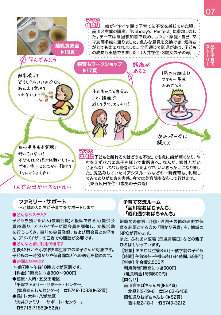 子育てガイド ページ7