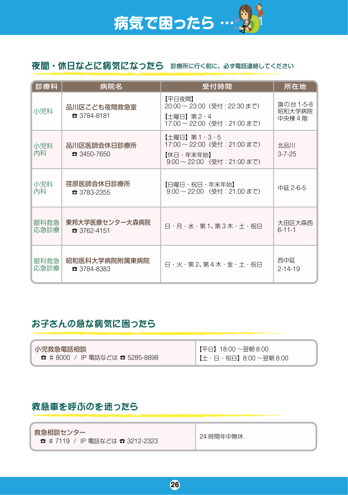 しながわ子育てサポートブック5年生-7年生 ページ28